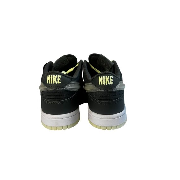 Nike Dunk Low BG Iron Grey Cool Grey Lime Ice Glow in Dark Youth 5.5Y/Woman 7 HQ - Picture 10 of 12